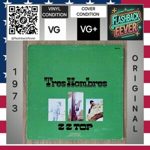 ZZ TOP•Tres Hombres•London Records (#XPS 631)•AMR Pressing